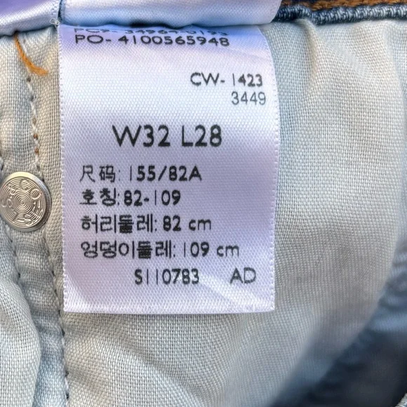 Levi's Wedgie Straight Button Up Jeans - Picture 14 of 15